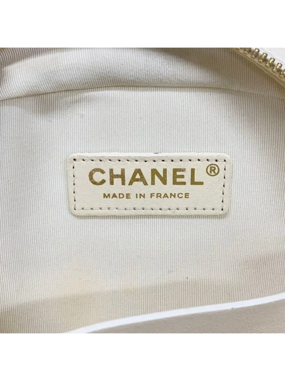 Chanel CC Logo Quilted 2-Way Shoulder Bag